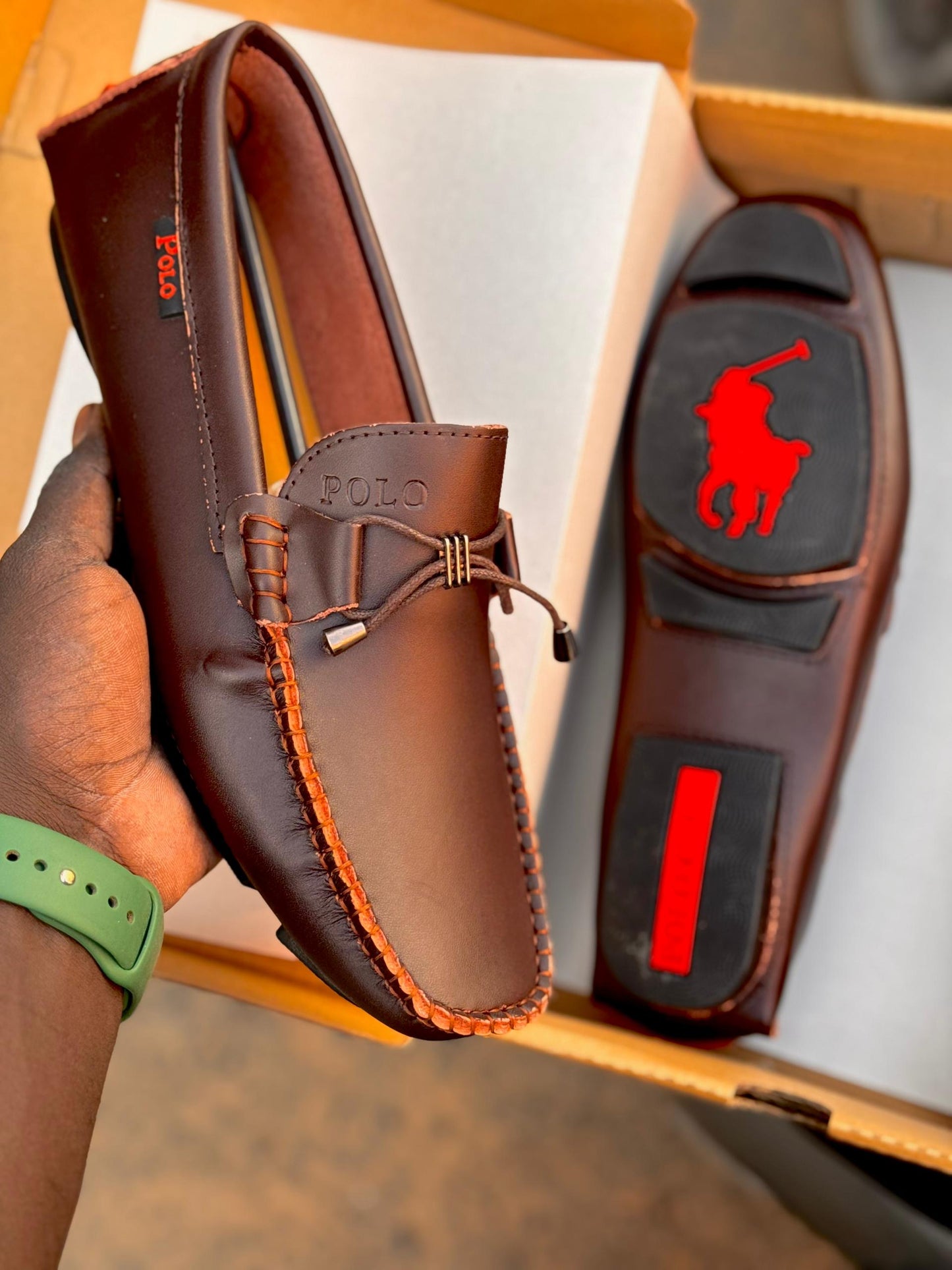 Mocassins Daims et Cuire